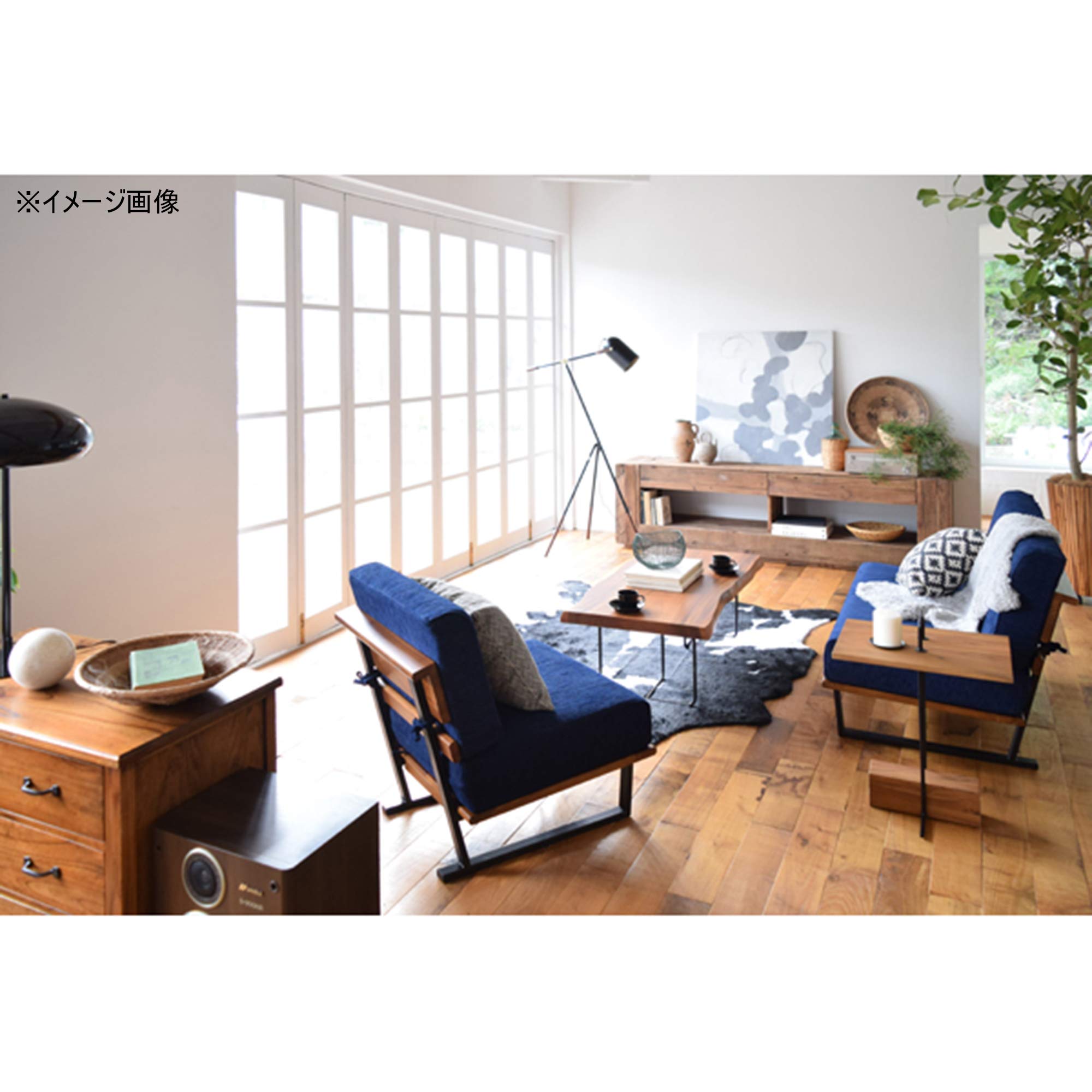 AZUMAYA 東屋 1人掛け ソファー メネス NS-622 ブルー 天然木 スチール脚 ファブリック■幅62㎝x奥行78㎝x高さ76㎝■近隣配送無料 買取帝国 朝霞店 Amazon｜AZUMAYA ソファ メネス 1人掛け NS-622 ブルー｜ソファ